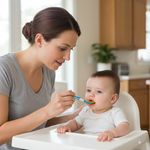 Set de Cucharas con Punta Suave Multicolor 6 Piezas