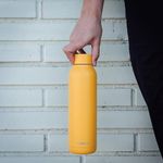 Botella Termica de 510 Ml Color Amarillo
