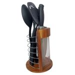 Block de 11 Cuchillos y Utensilios de Cocina