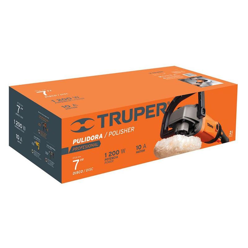Pulidora para Auto Uso Profesional de 7 Plg