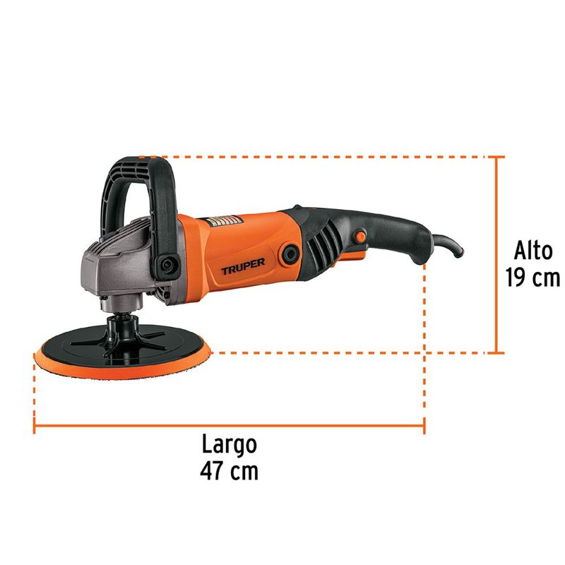 Pulidora para Auto Uso Profesional de 7 Plg