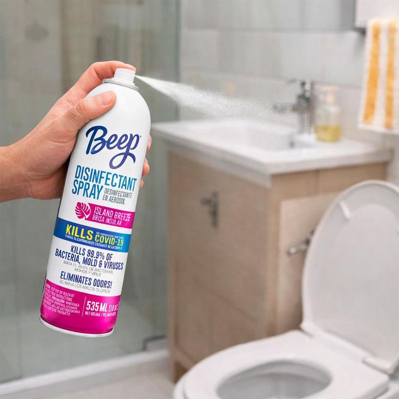 Desinfectante en Aerosol Beep Aroma Brisa Insular de 535 ml