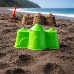 Molde para Castillo de Arena Color Verde
