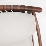 Set de 2 Sillas de Jardín Natura de Aluminio Color Beige