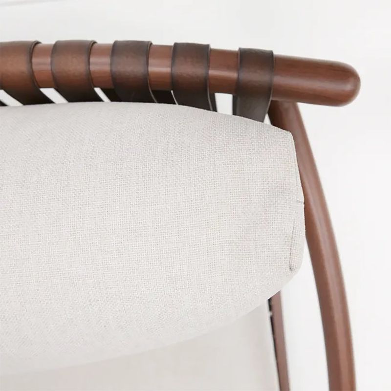 Set de 2 Sillas de Jardín Natura de Aluminio Color Beige