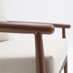 Set de 2 Sillas de Jardín Natura de Aluminio Color Beige