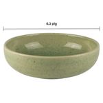 Tazón Uno Verde de 6.3 Plg