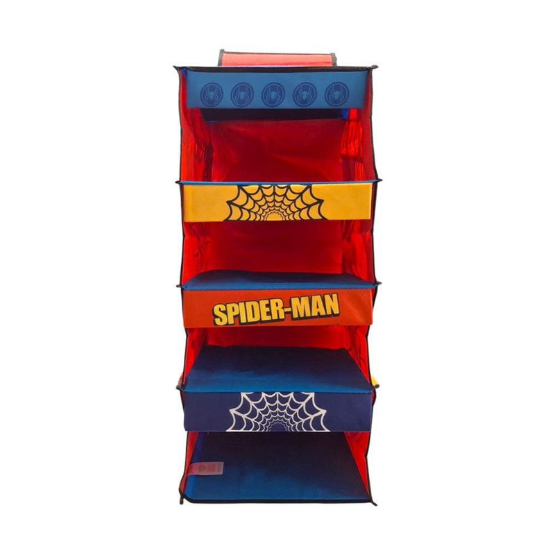 Organizador de Tela con 4 Estantes Spider-Man