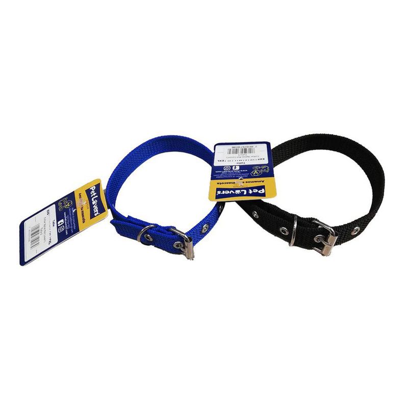 Collar para Perro de Nylon Pequeño 40x2 cm - Colores Surtidos