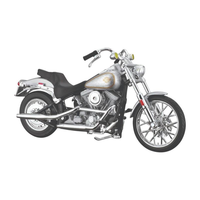 Motocicleta HD Custom a Escala 1:18 Plg Diseños Surtidos