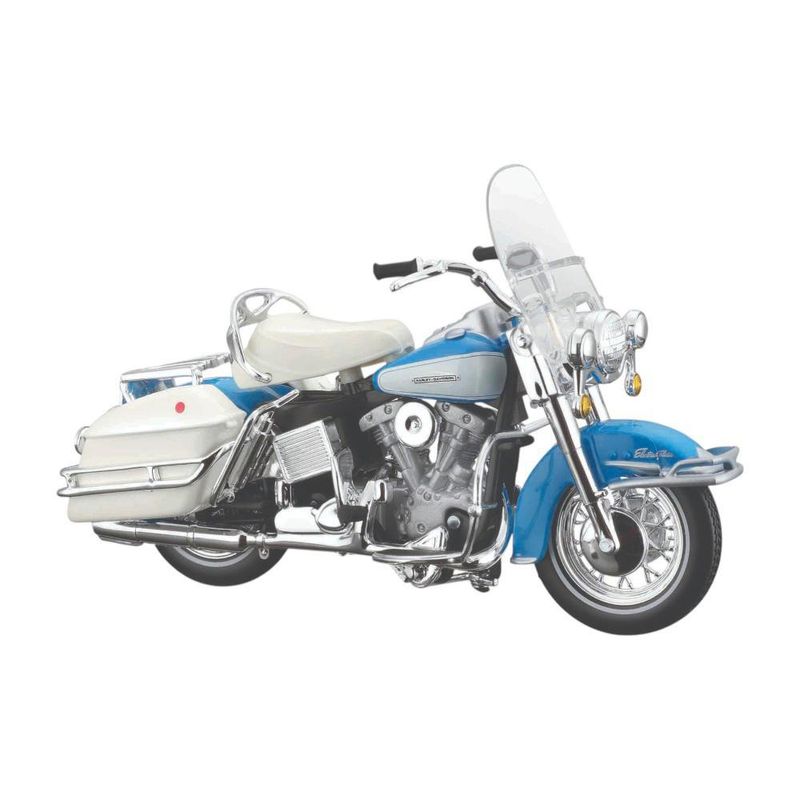 Motocicleta HD Custom a Escala 1:18 Plg Diseños Surtidos