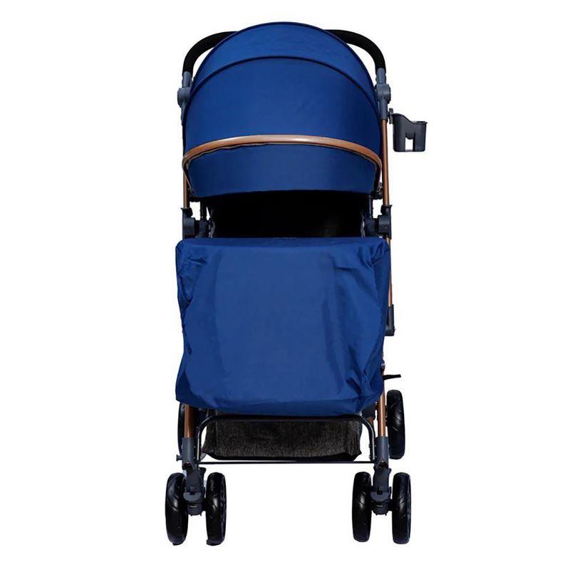 Carruaje, Cuna y Mecedor Genova Color Azul