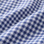 Cobertor para Lactancia Diseño de Cuadros Azules y Blancos