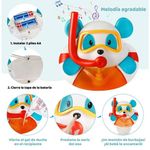 Juguete para Bañera Oso Burbujero Musical