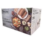 Set de Vajilla y Accesorios Color Blanco/Negro 20 Pzas