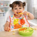 Set de 2 Baberos Impermeables Animalitos y Frutas Fiesta - Diseños Surtidos