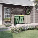 Bodega Plástica de Plástico con Puertas Frontales 52 x 70.5 x 44 Plg