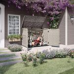 Bodega Plástica de Plástico con Puertas Frontales 52 x 70.5 x 44 Plg