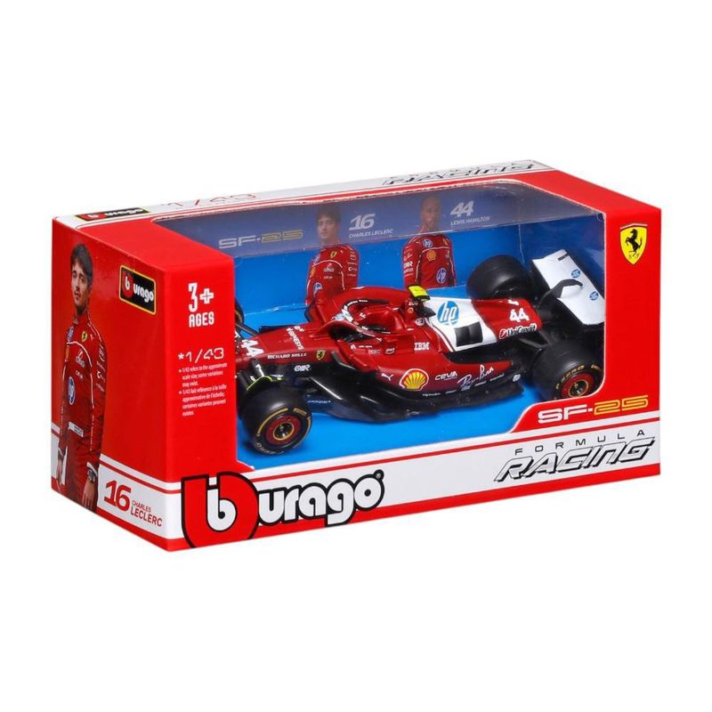 Auto de Formula 1 a Escala 1:43 Bburago Presentación Surtida