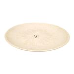 Plato de Ensalada Redondo Jaspe de 8.3 plg Color Blanco