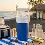 Hielera Estilo Termo de 1/2 Galón Color Azul