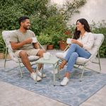 Set de Sillas y Mesa de 3 Piezas Kush Color Verde