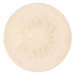 Plato Base Redondo Jaspe de 32 cm Color Blanco