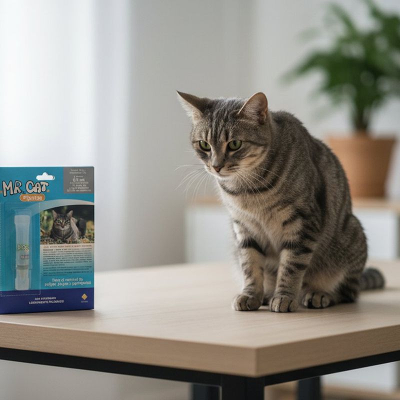 Pipeta Antipulgas MR. Cat 0.5 ml para Gatos desde 1 kg