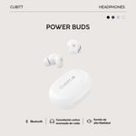 Audífonos Inalámbricos TWS Power Buds Color Blanco