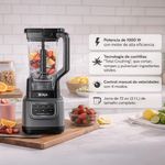 Licuadora Ninja Classic Blender Total Crushing de 1000 W Color Gris