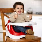 Silla Elevadora Prinsel Upper con Respaldo Alto y Cinturón Color Rojo
