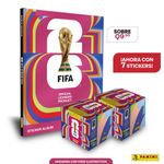 Preventa Álbum Panini Pasta Dura de la Copa del Mundo 2026 + 2 Cajas de Sobres