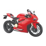 Motocicleta Assembly Line Escala 1:18 Diseños Surtidos