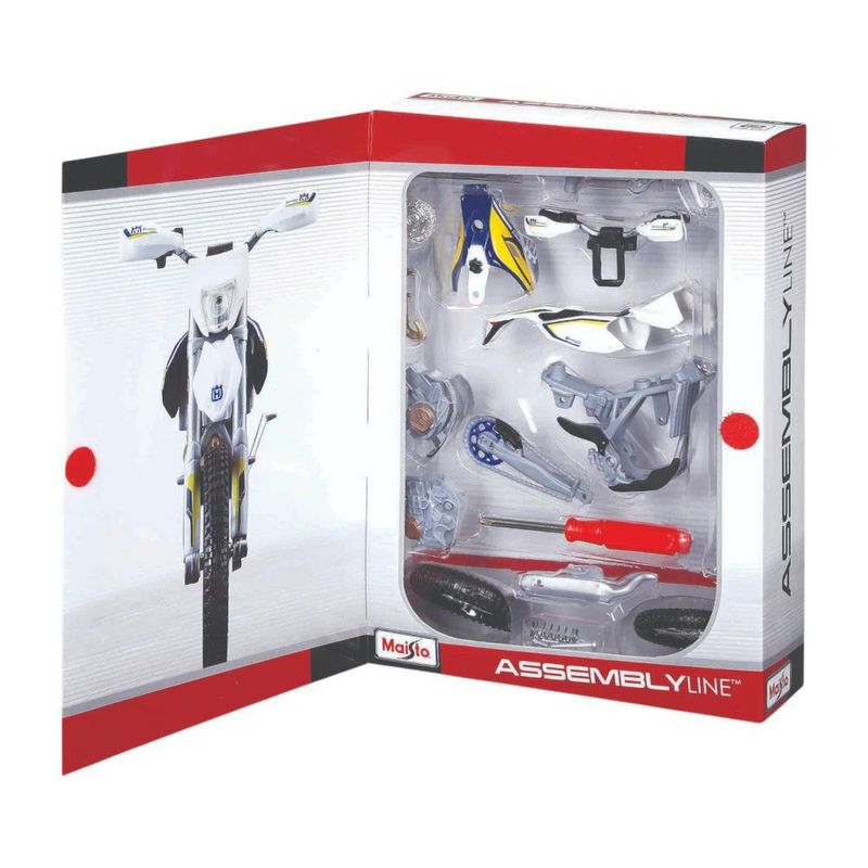 Motocicleta Assembly Line Escala 1:18 Diseños Surtidos