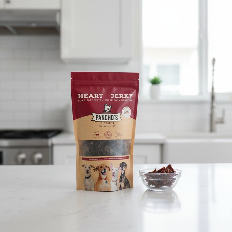 Snack para Perro y Gato Todas las Etapas de Vida y Razas Sabor Corazón de Res 100 Grs