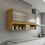 Gabinete Aéreo Verace con Puerta de Vidrio de 120 Cm