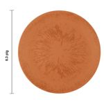 Plato de Ensalada Redondo Jaspe de 8.3 plg Color Terracota