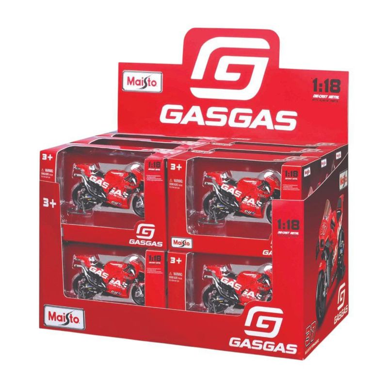 Motocicleta Gasgas Tech3 Escala 1:18 Diseños Surtidos