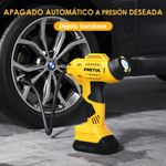 Inflador de Neumáticos Inalámbrico Portátil Pretul de 20 V 160 PSI