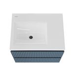 Vanity American Standard Cataluña de 80 cm con Lavamanos Integrado Color Azul Mate