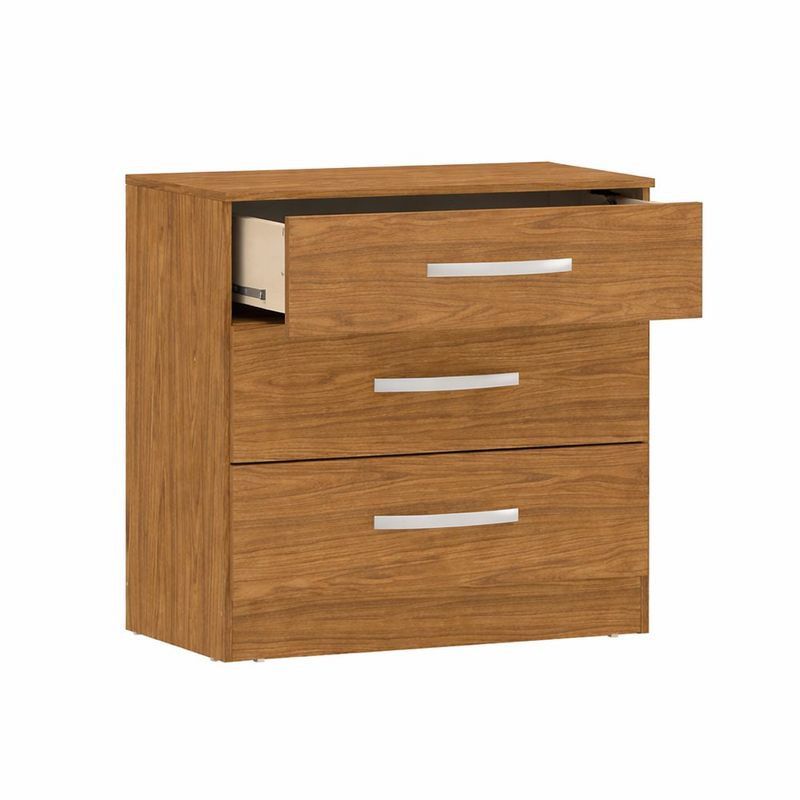 Gavetero Clara con 3 Gavetas 71 Cm X 45 Cm Color Café