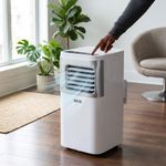 Aire Acondicionado Portátil Rosthal de 10000 BTU 120 V y 1000 W Color Blanco
