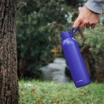 Botella Termica con Asa de 630 Ml Color Azul