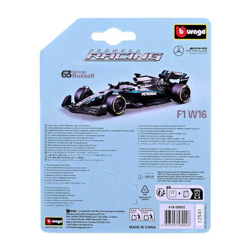 Carro Formula 1 a Escala 1:64 Plg Diseños Surtidos