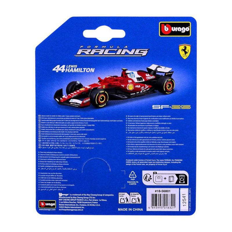 Carro Formula 1 a Escala 1:64 Plg Diseños Surtidos