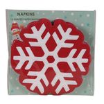 Set 12 Servilletas de Papel Navideñas de 33 x 33 cm Diseño Surtido