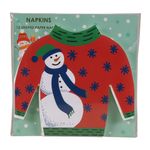 Set 12 Servilletas de Papel Navideñas de 33 x 33 cm Diseño Surtido