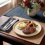 Plato para Cena Uno Crema de 11 Plg