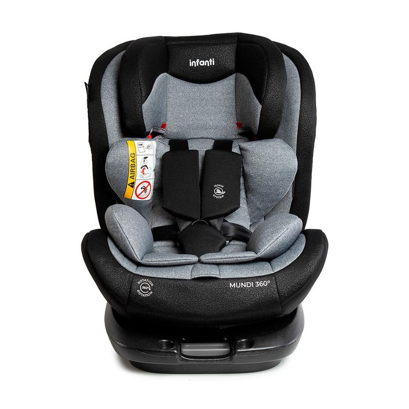 Silla para Carro Convertible Mundi 360° Color Gris