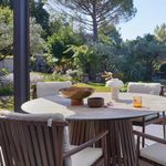 Mesa de Jardín Natura de Aluminio 150 x 74 cm Color Blanco